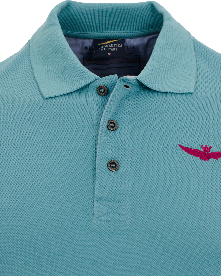 Herre | Pikéer | Aeronautica Militare | PO867 Polo Turquoise