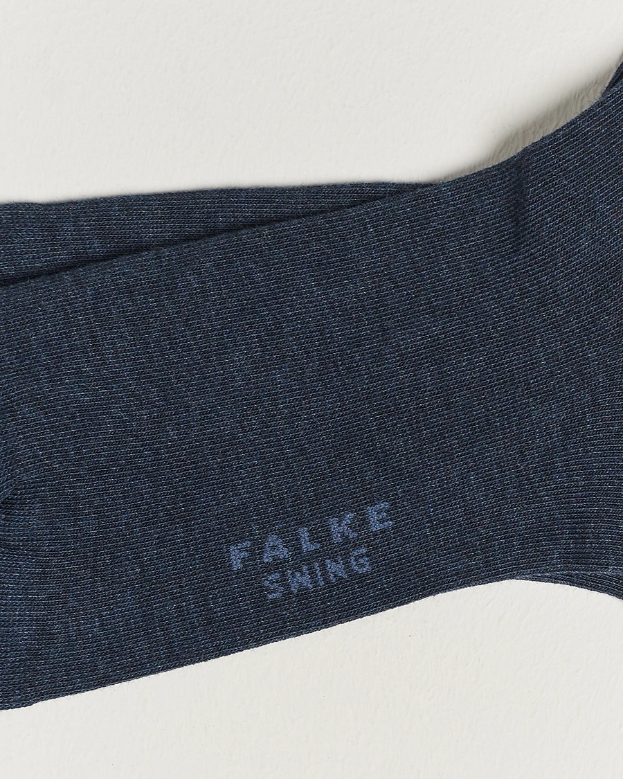 Herre |  | Falke | Swing 2-Pack Socks Blue Melange