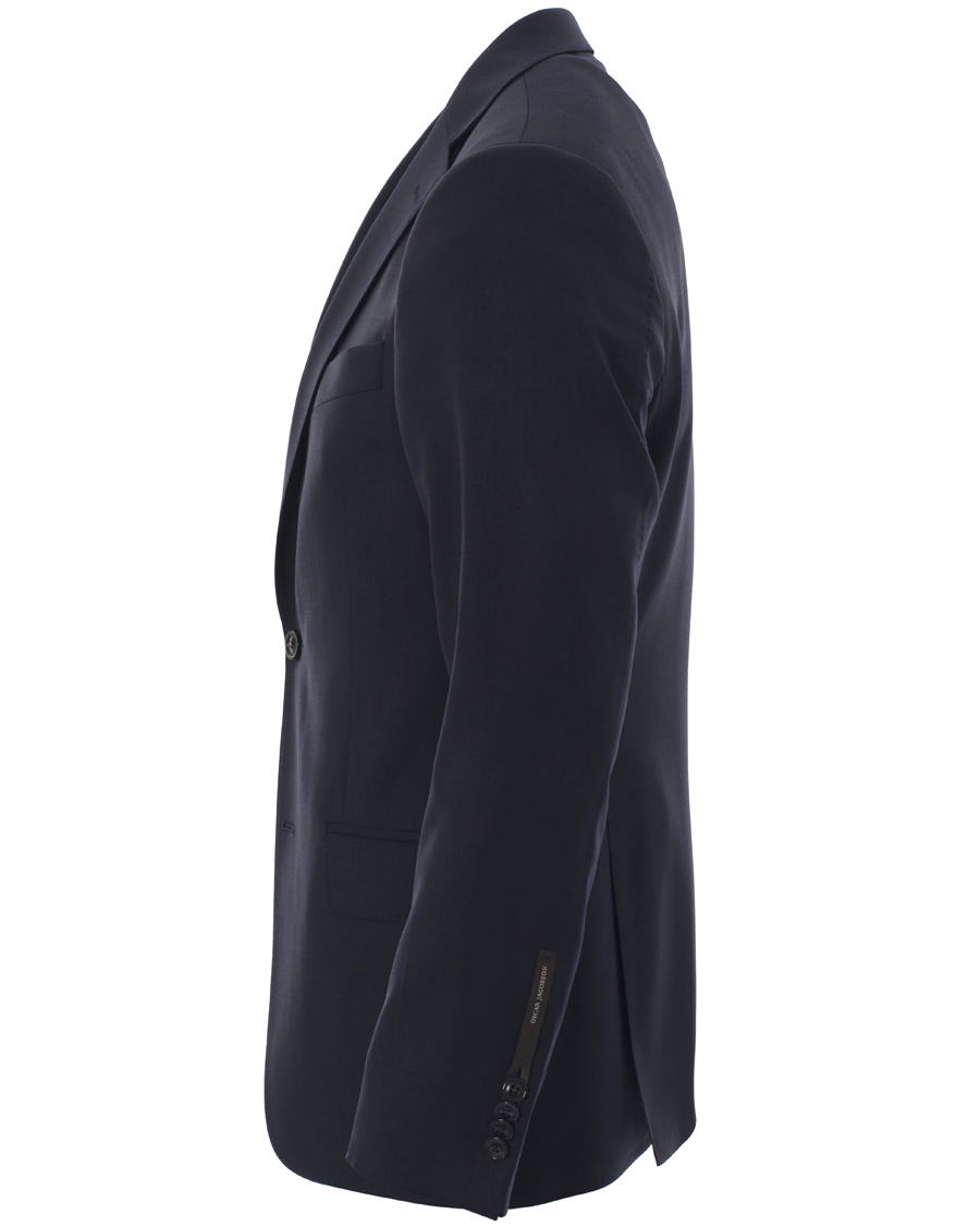 Herre | Dressjakker | Oscar Jacobson | Edmund Wool/Stretch Blazer Navy 54