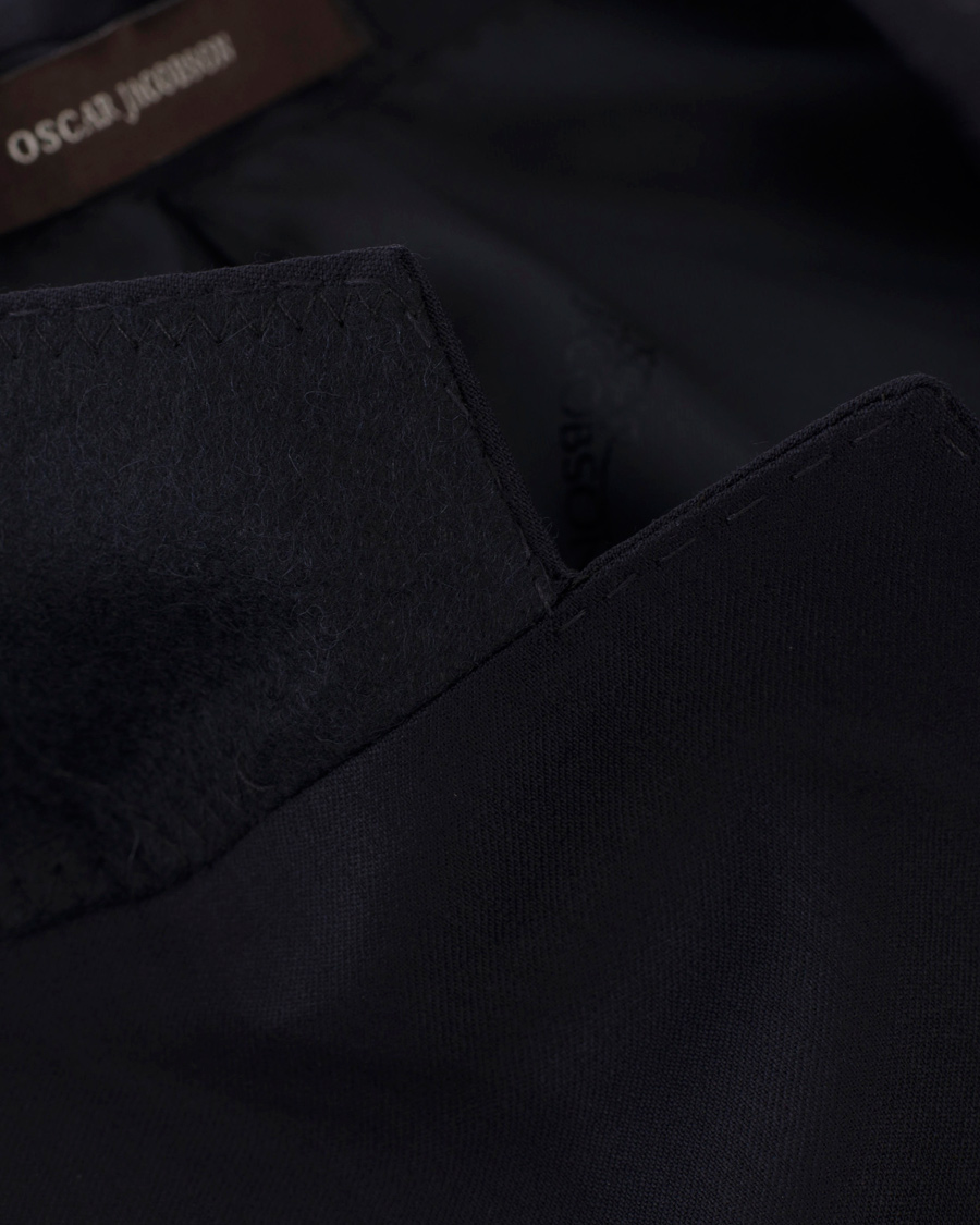 Herre | Dressjakker | Oscar Jacobson | Edmund Wool/Stretch Blazer Navy 54