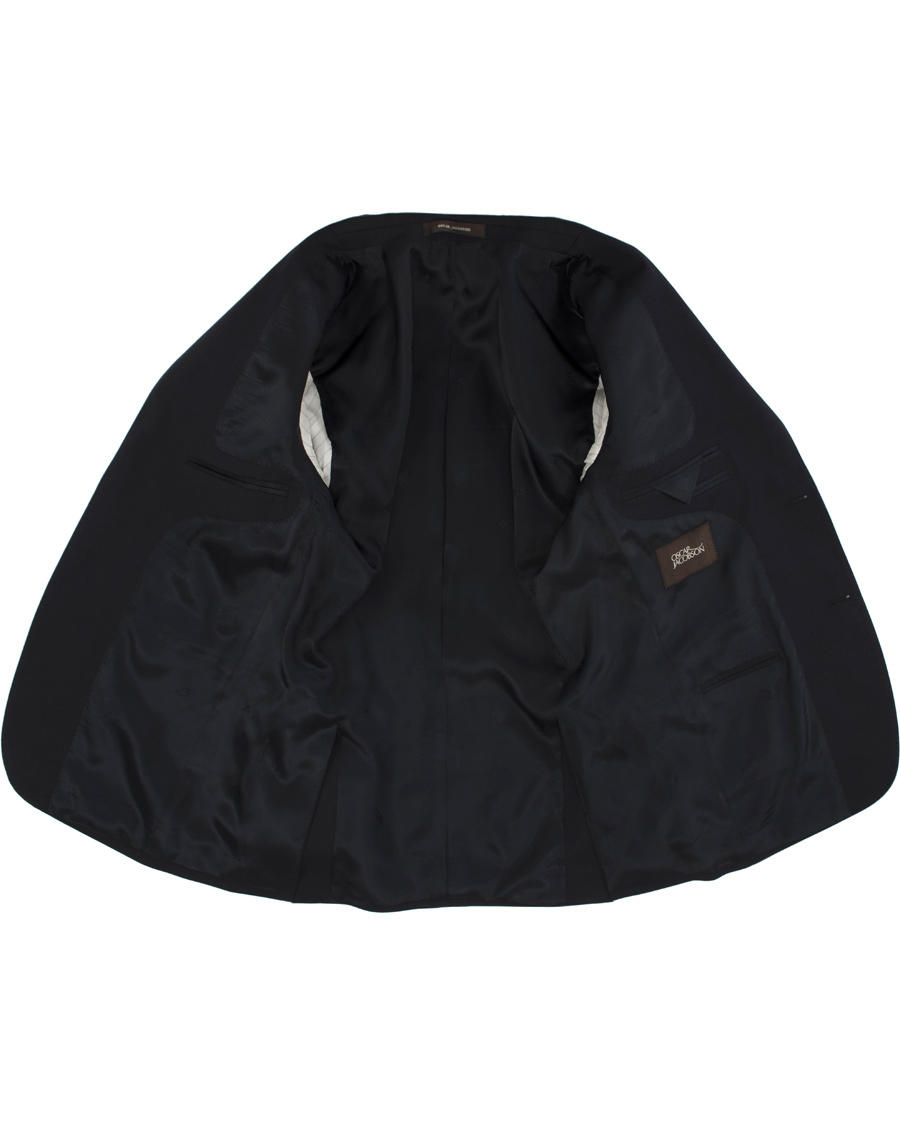 Herre | Dressjakker | Oscar Jacobson | Edmund Wool/Stretch Blazer Navy 54