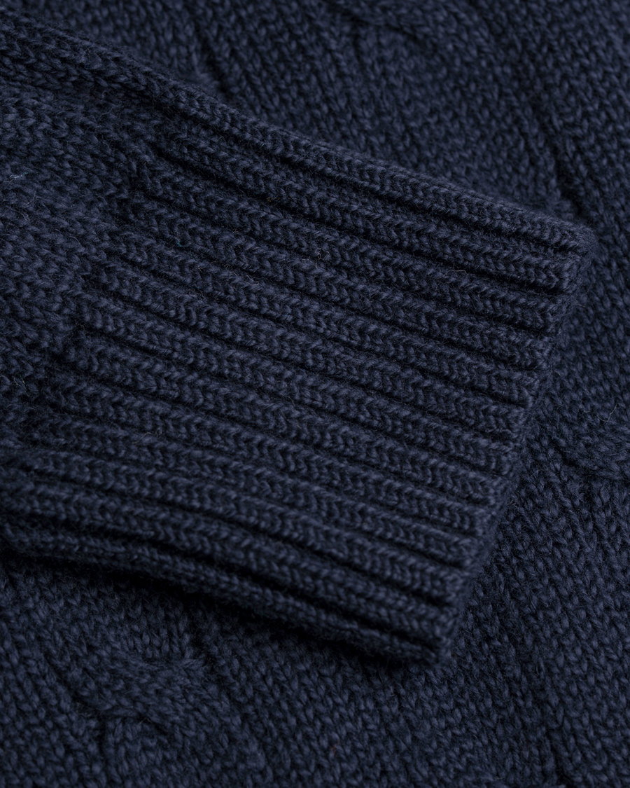 Herre | Gensere | Polo Ralph Lauren | Cotton Cable Crew Neck Hunter Navy