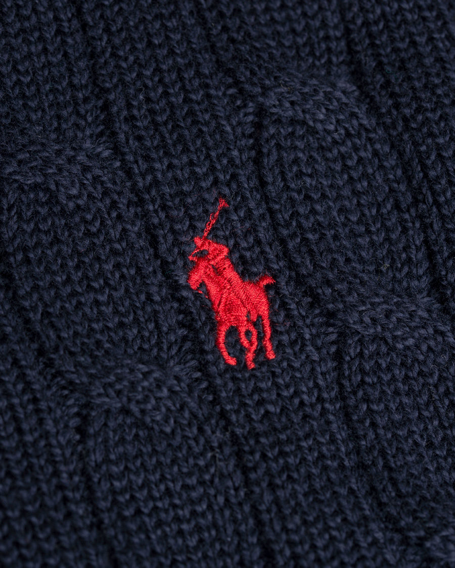 Herre | Gensere | Polo Ralph Lauren | Cotton Cable Crew Neck Hunter Navy