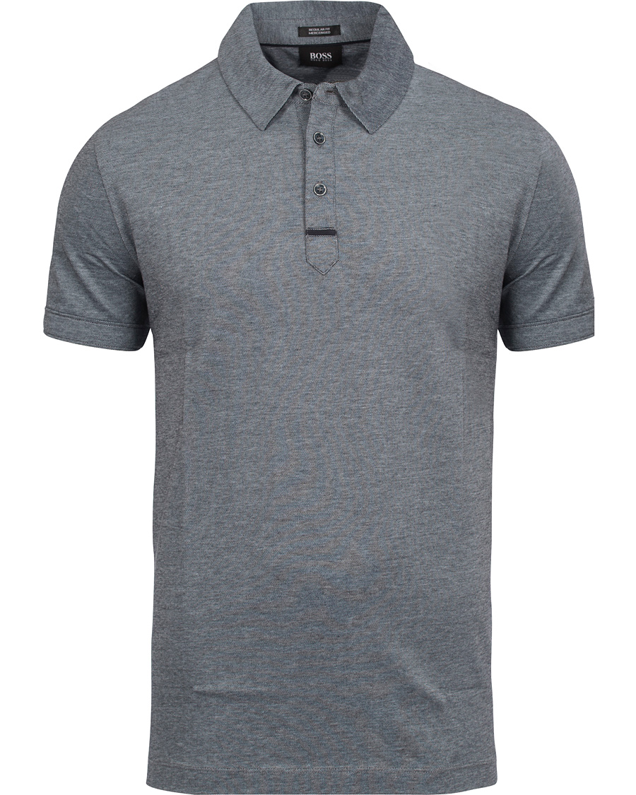 Herre | Pikéer | BOSS BLACK | BOSS Rapino 24 Piké Dark Blue