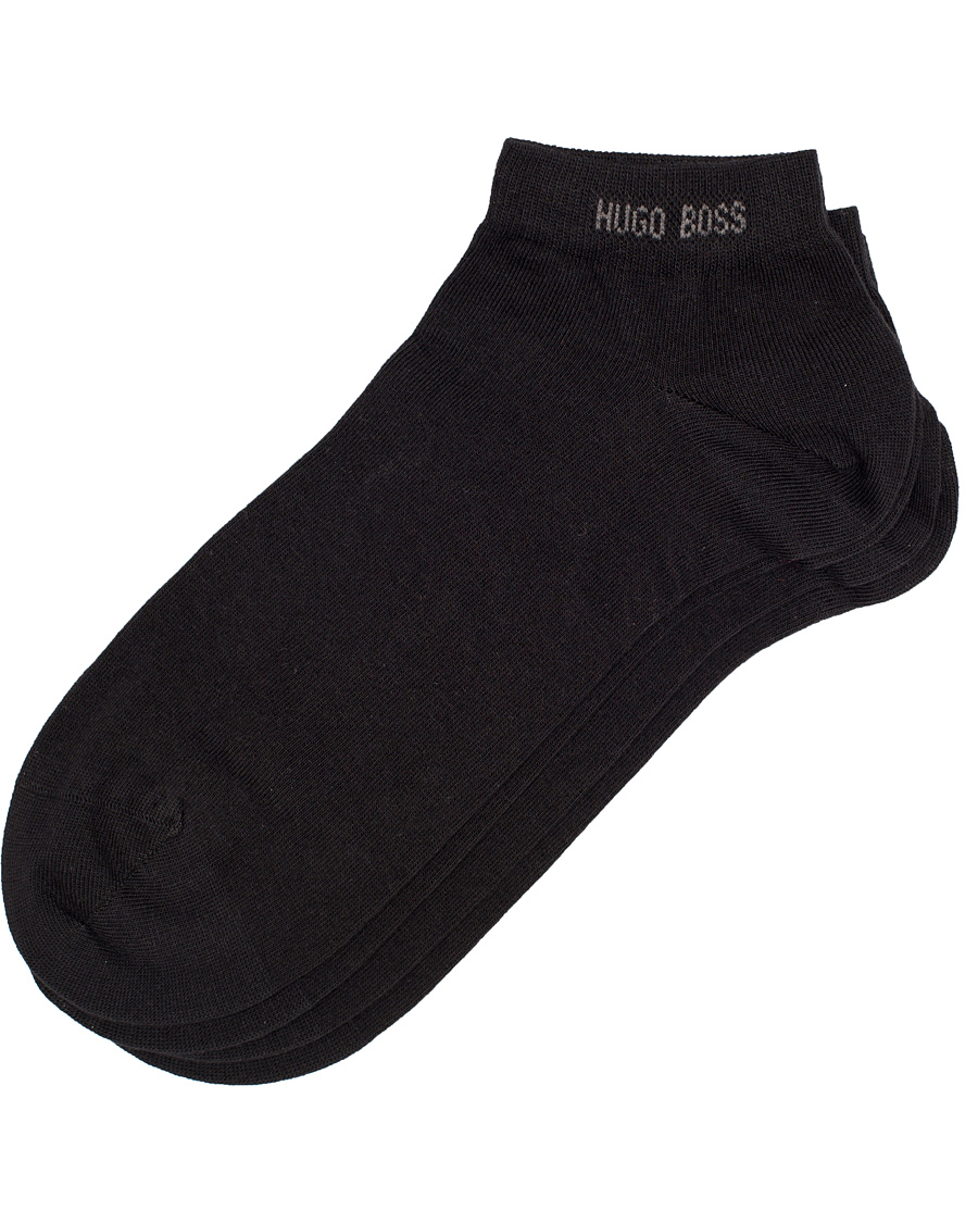Herre | Undertøy | BOSS BLACK | BOSS 2-Pack Sneaker Socks Black