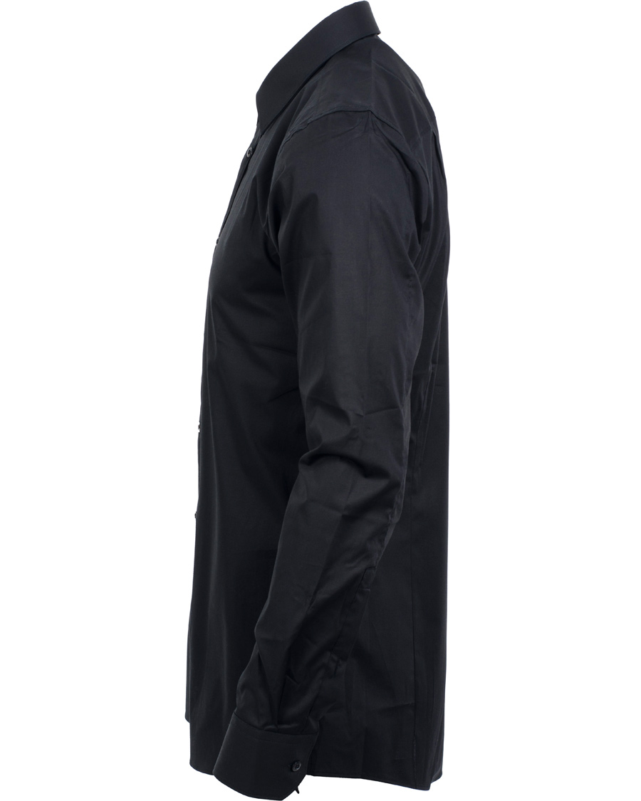 Herre | Skjorter | HUGO | Elisha Slim Fit Shirt Black