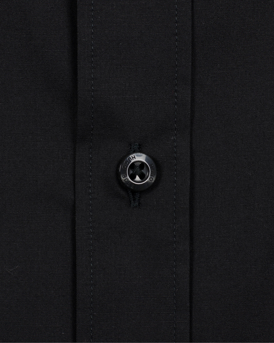 Herre | Skjorter | HUGO | Elisha Slim Fit Shirt Black