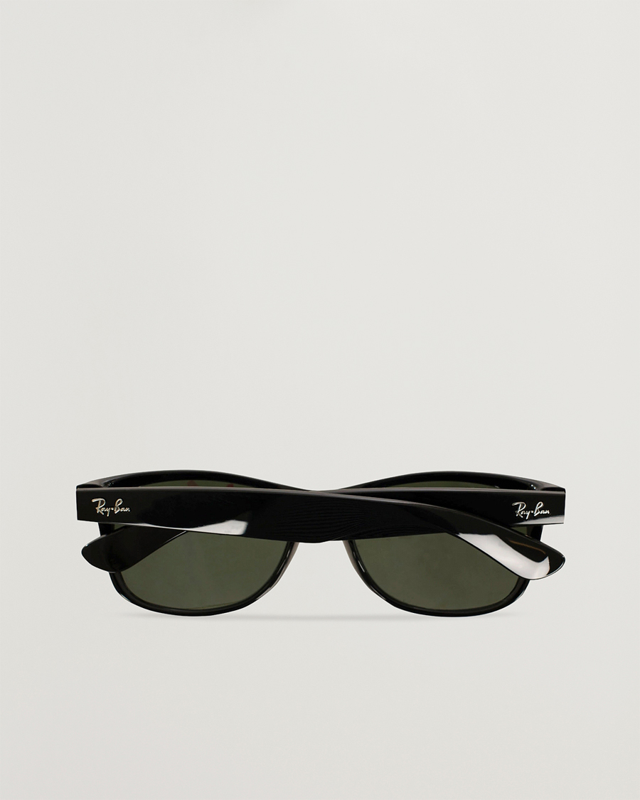 Herre | Solbriller | Ray-Ban | New Wayfarer Sunglasses Black/Crystal Green