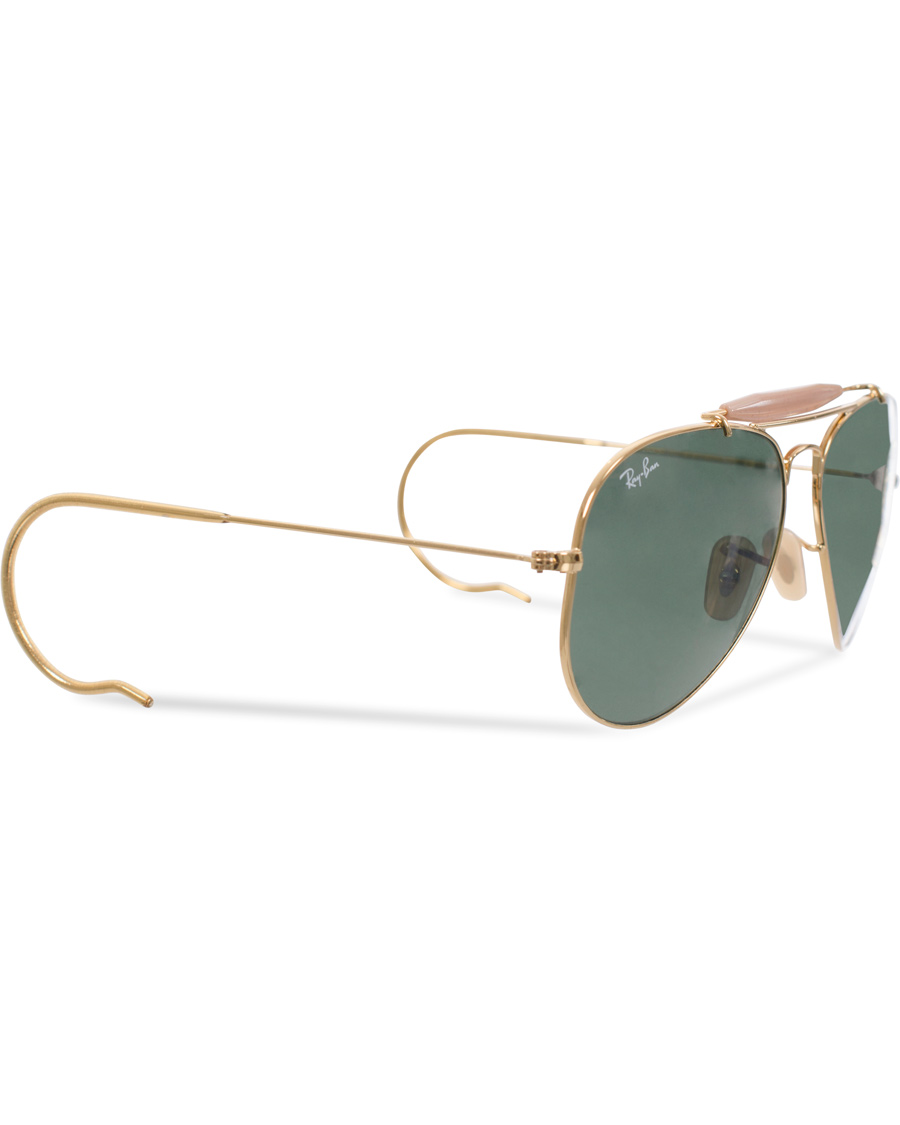 Herre | Ray-Ban RB3030 Outdoorsman Sunglasses Arista/Crystal Green | Ray-Ban | RB3030 Outdoorsman Sunglasses Arista/Crystal Green