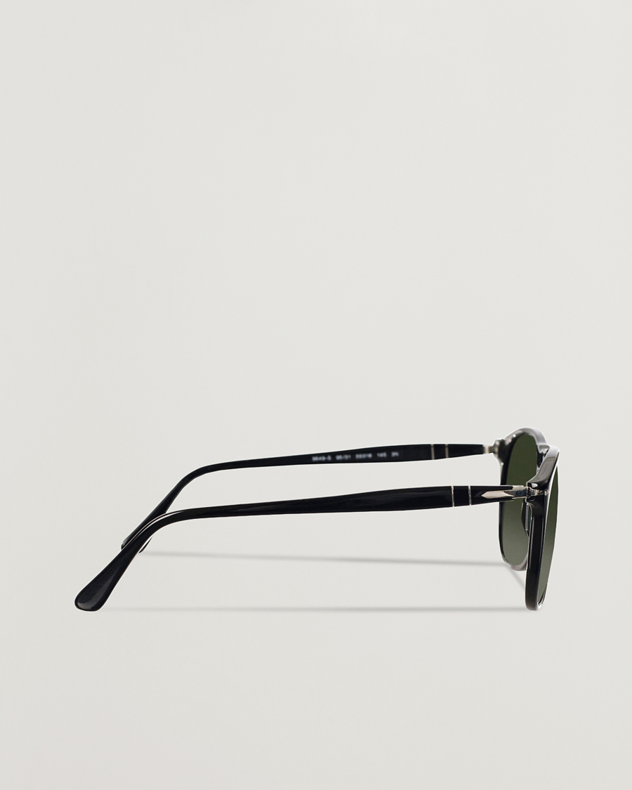 Herre | Solbriller | Persol | 0PO9649S Sunglasses Black/Crystal Green
