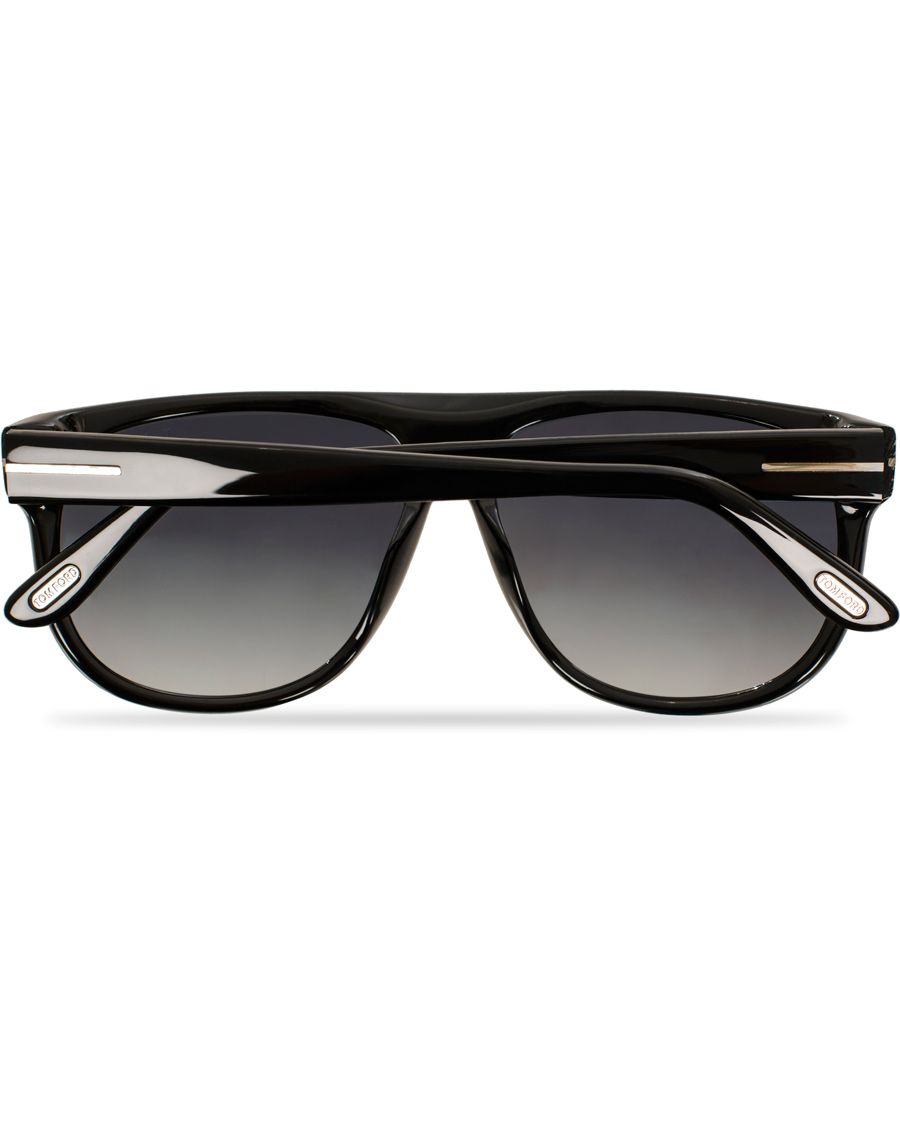 Herre | Tom Ford Kristen FT0375 D-Frame Sunglasses Black/Blue | Tom Ford | Kristen FT0375 D-Frame Sunglasses Black/Blue