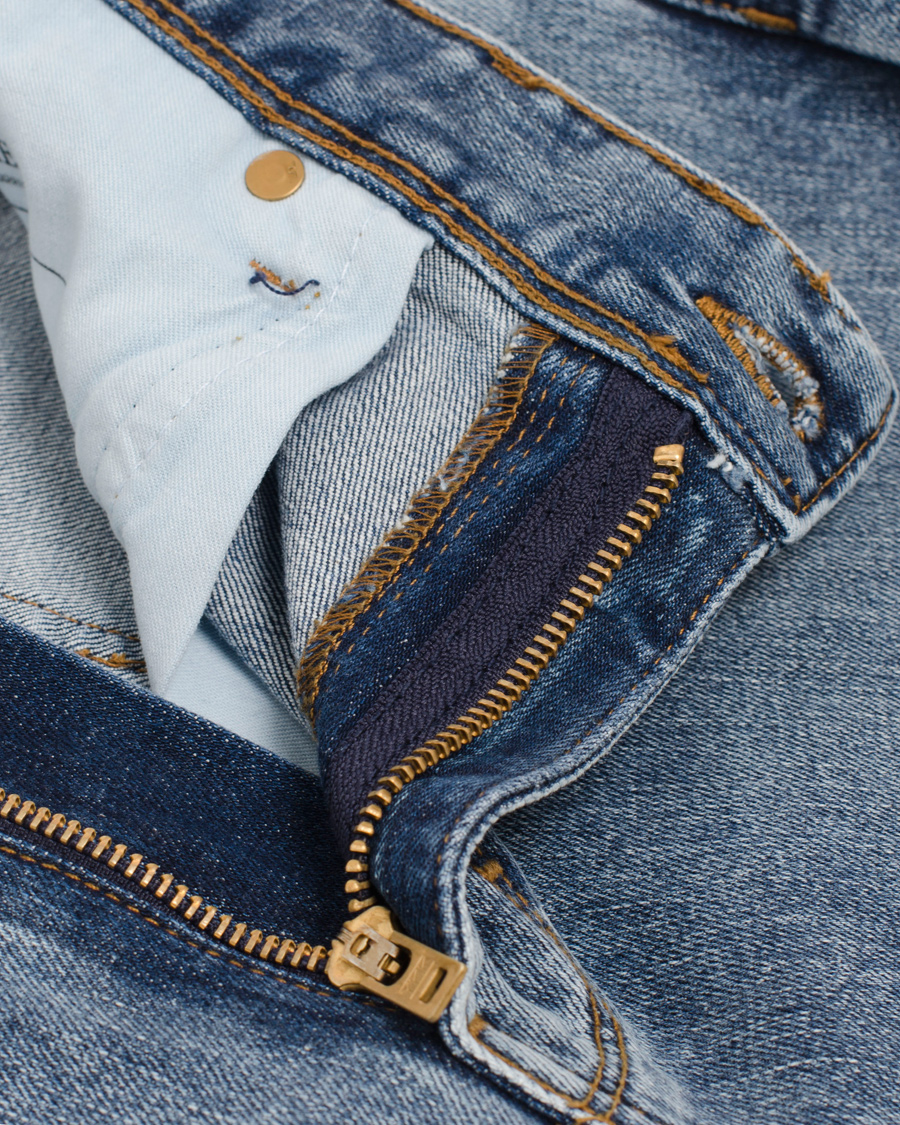Herre | Jeans | J.Lindeberg | Damien Bleached Stone Jeans Mid Blue