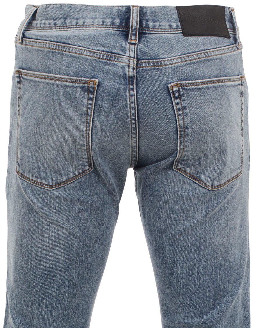Herre | Jeans | J.Lindeberg | Damien Bleached Stone Jeans Mid Blue
