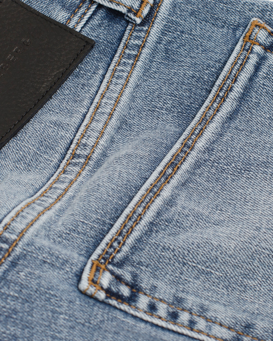 Herre | Jeans | J.Lindeberg | Damien Bleached Stone Jeans Mid Blue