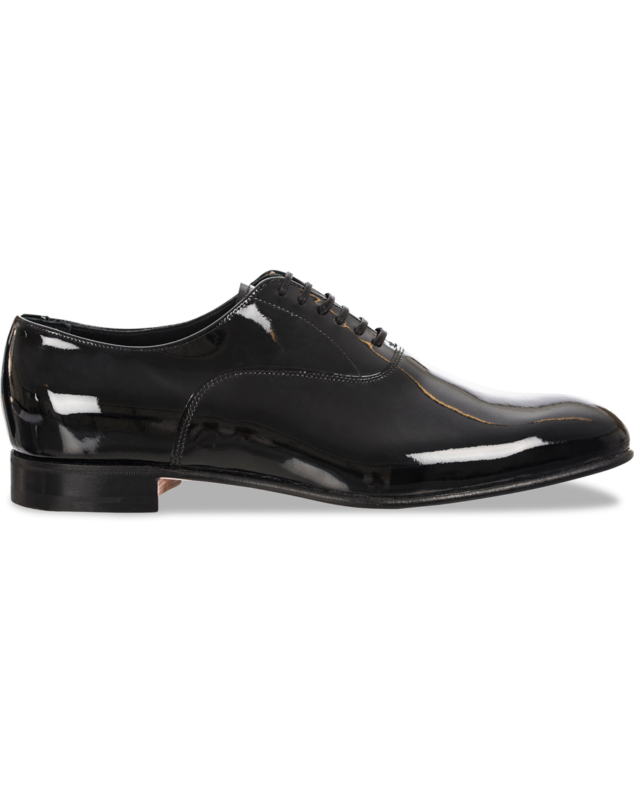 Herre | Cheaney Kelly Oxford Patent Black Leather | Cheaney | Kelly Oxford Patent Black Leather