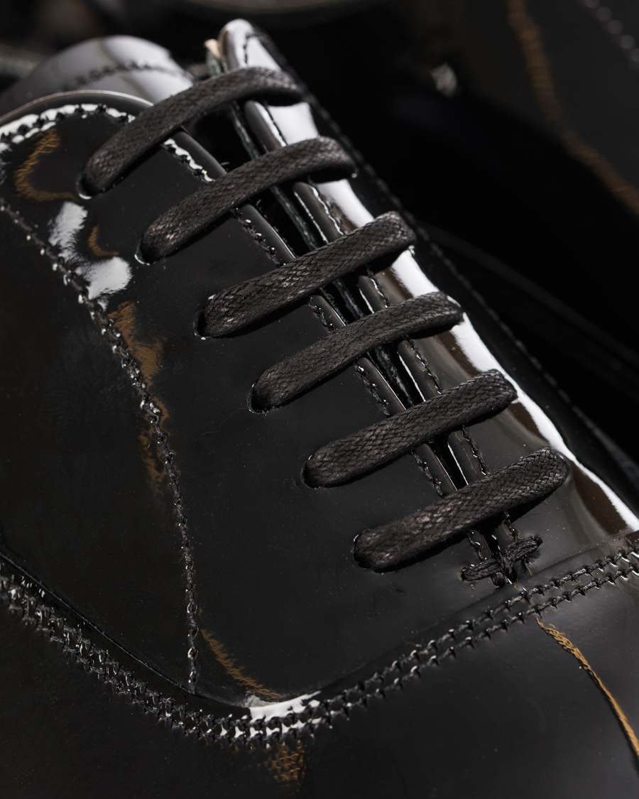 Herre | Cheaney Kelly Oxford Patent Black Leather | Cheaney | Kelly Oxford Patent Black Leather