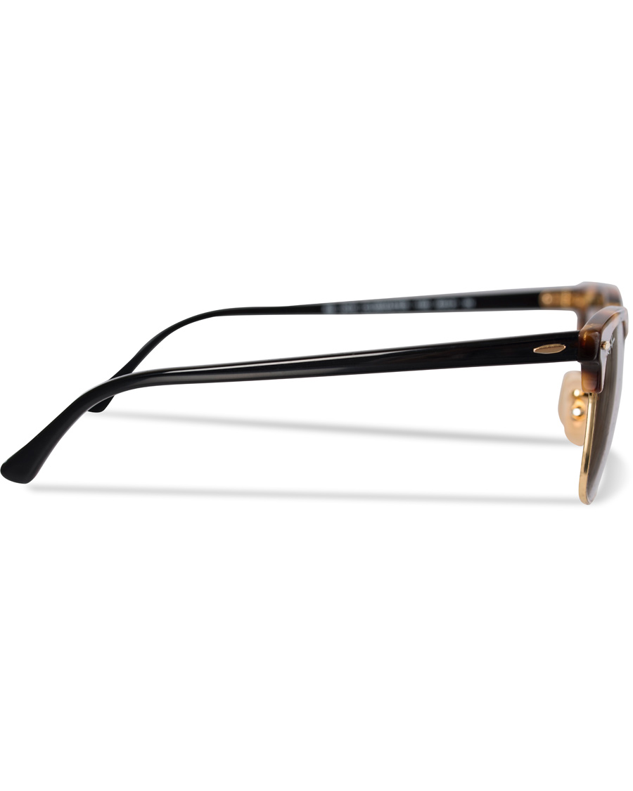 Herre | Ray-Ban Clubmaster Sunglasses Spotted Brown Havana/Brown | Ray-Ban | Clubmaster Sunglasses Spotted Brown Havana/Brown