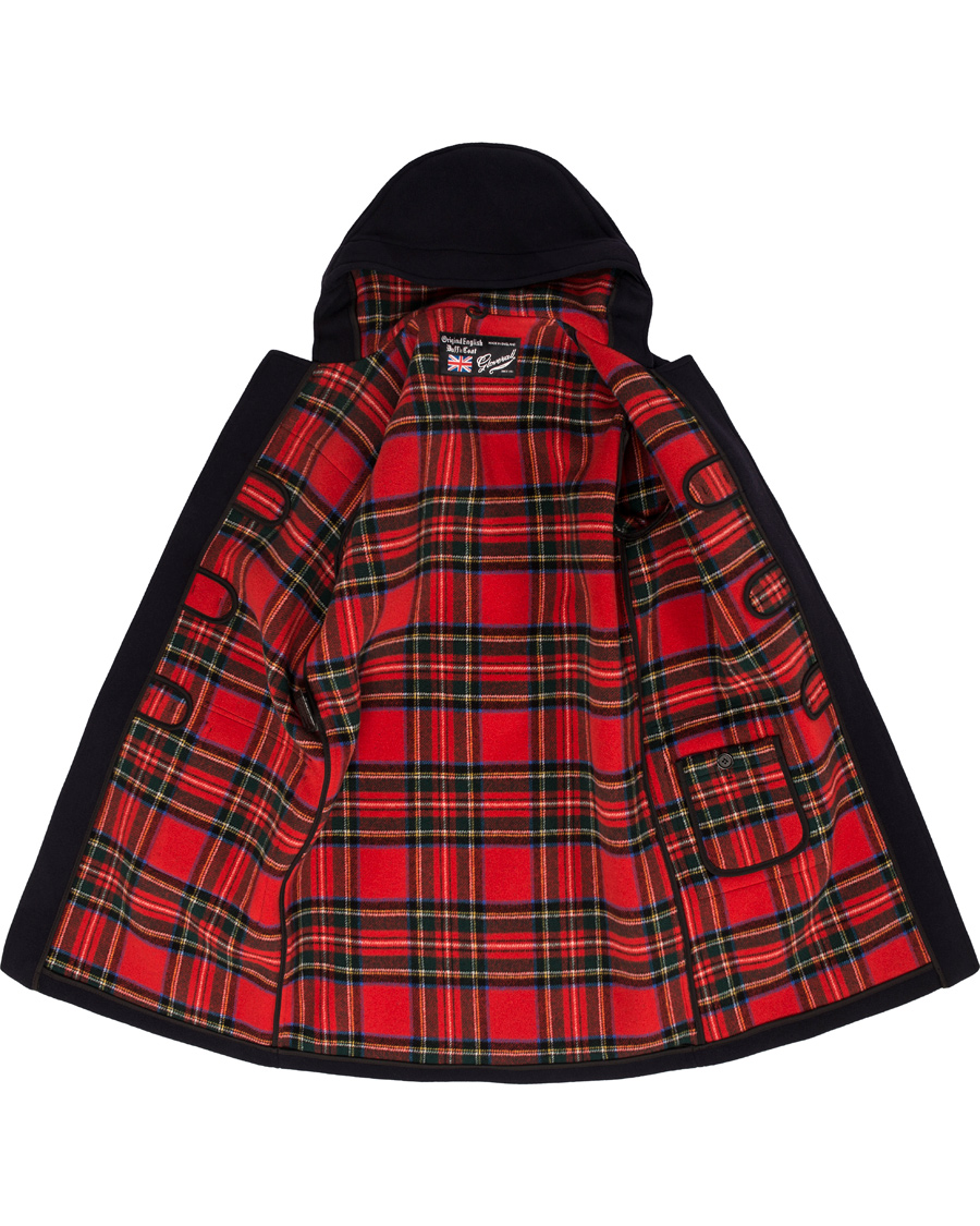 Herre | Jakker | Gloverall | Morris Duffel Coat Navy