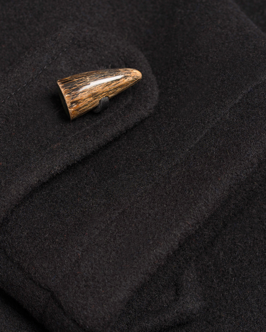 Herre | Jakker | Gloverall | Morris Duffel Coat Black