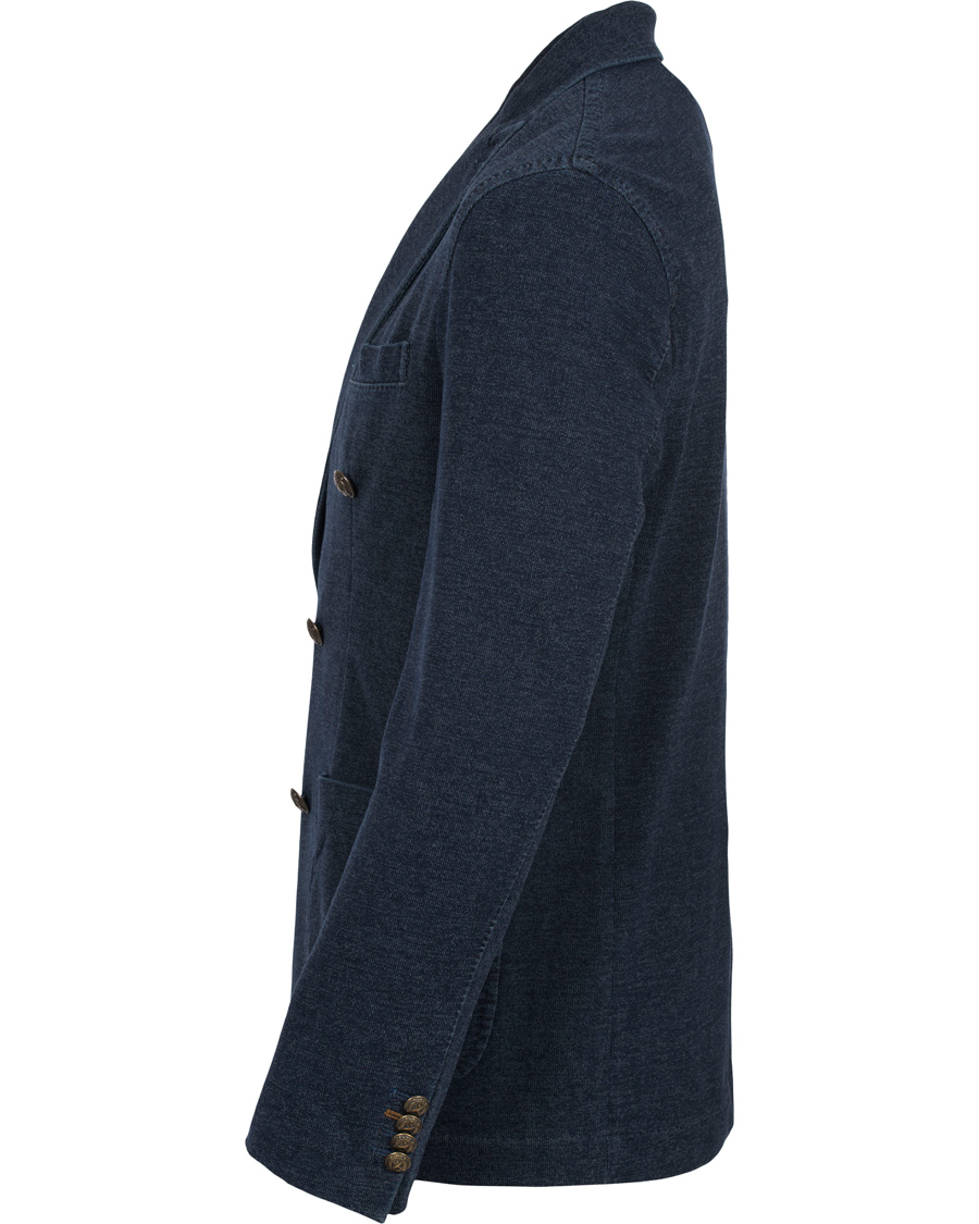 Herre | Dressjakker | Circolo 1901 | Circolo Double Breasted Jersey Blazer Indigo Blue
