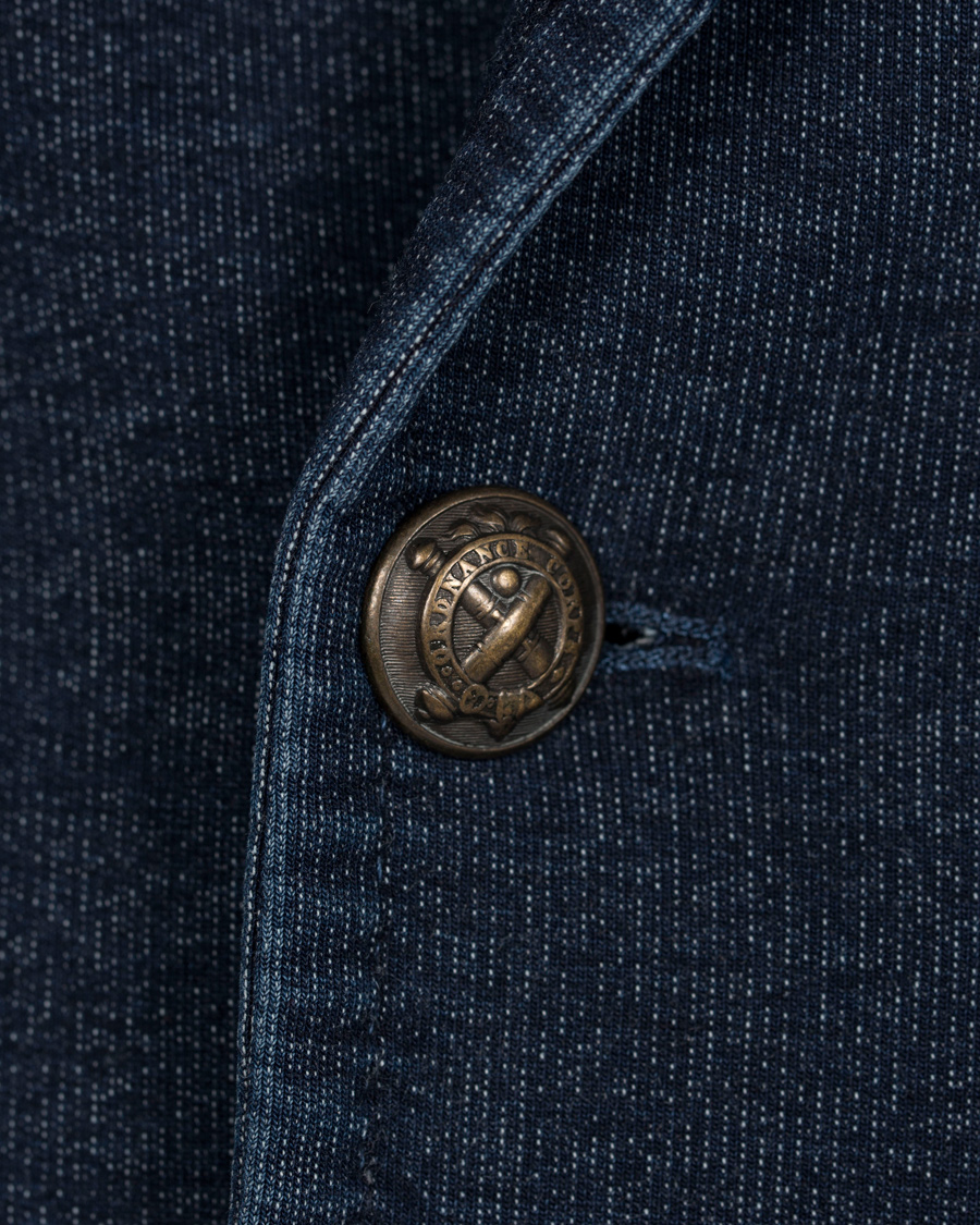 Herre | Dressjakker | Circolo 1901 | Circolo Double Breasted Jersey Blazer Indigo Blue