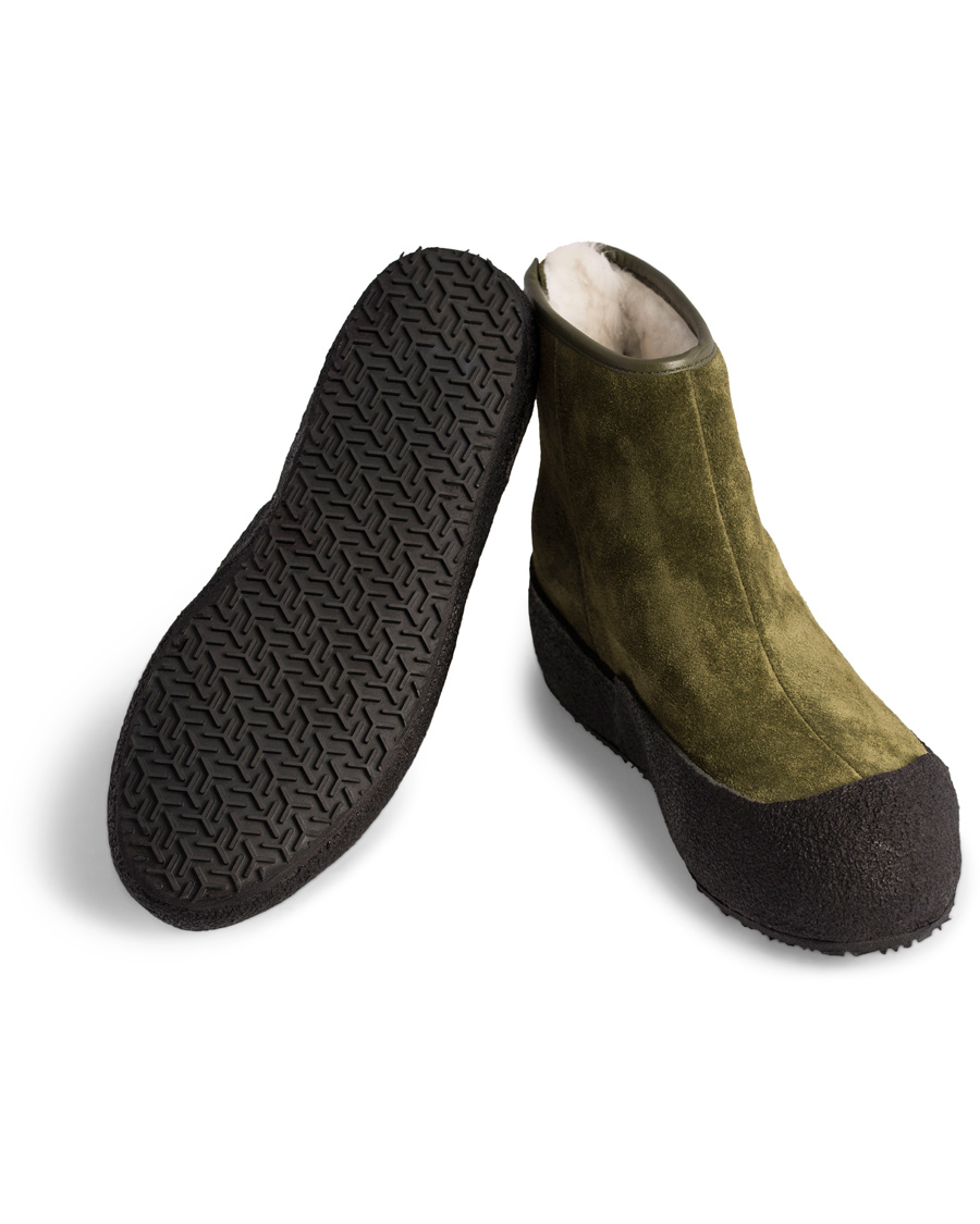 Herre | BALLY Woman Guard II L Curling Boot Caper Green | Bally | Woman Guard II L Curling Boot Caper Green