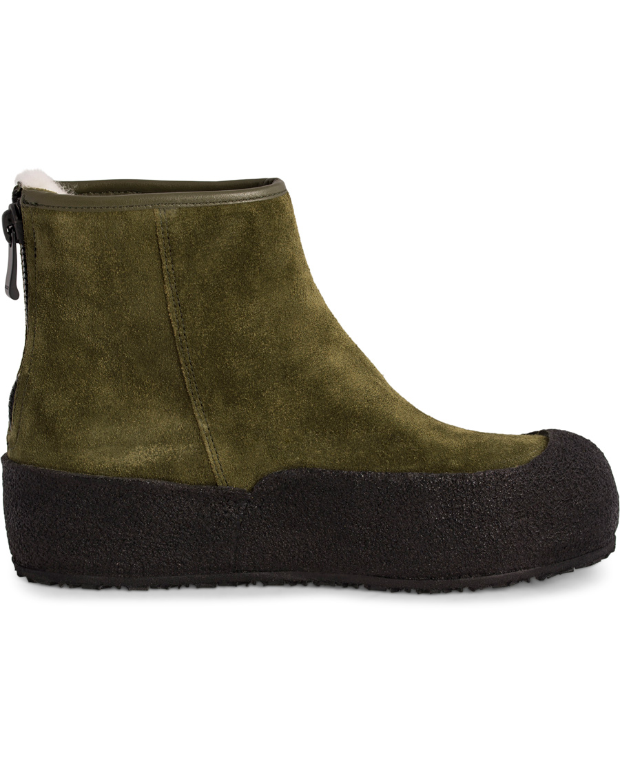 Herre | BALLY Woman Guard II L Curling Boot Caper Green | Bally | Woman Guard II L Curling Boot Caper Green