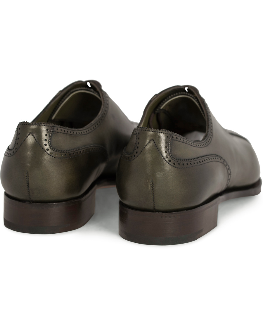 Herre | Edward Green Lichfield II Brogue Olive Antique Calf | Edward Green | Lichfield II Brogue Olive Antique Calf