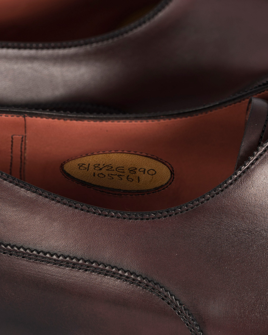 Herre | Edward Green Robertsbridge Derby Burgundy Calf | Edward Green | Robertsbridge Derby Burgundy Calf