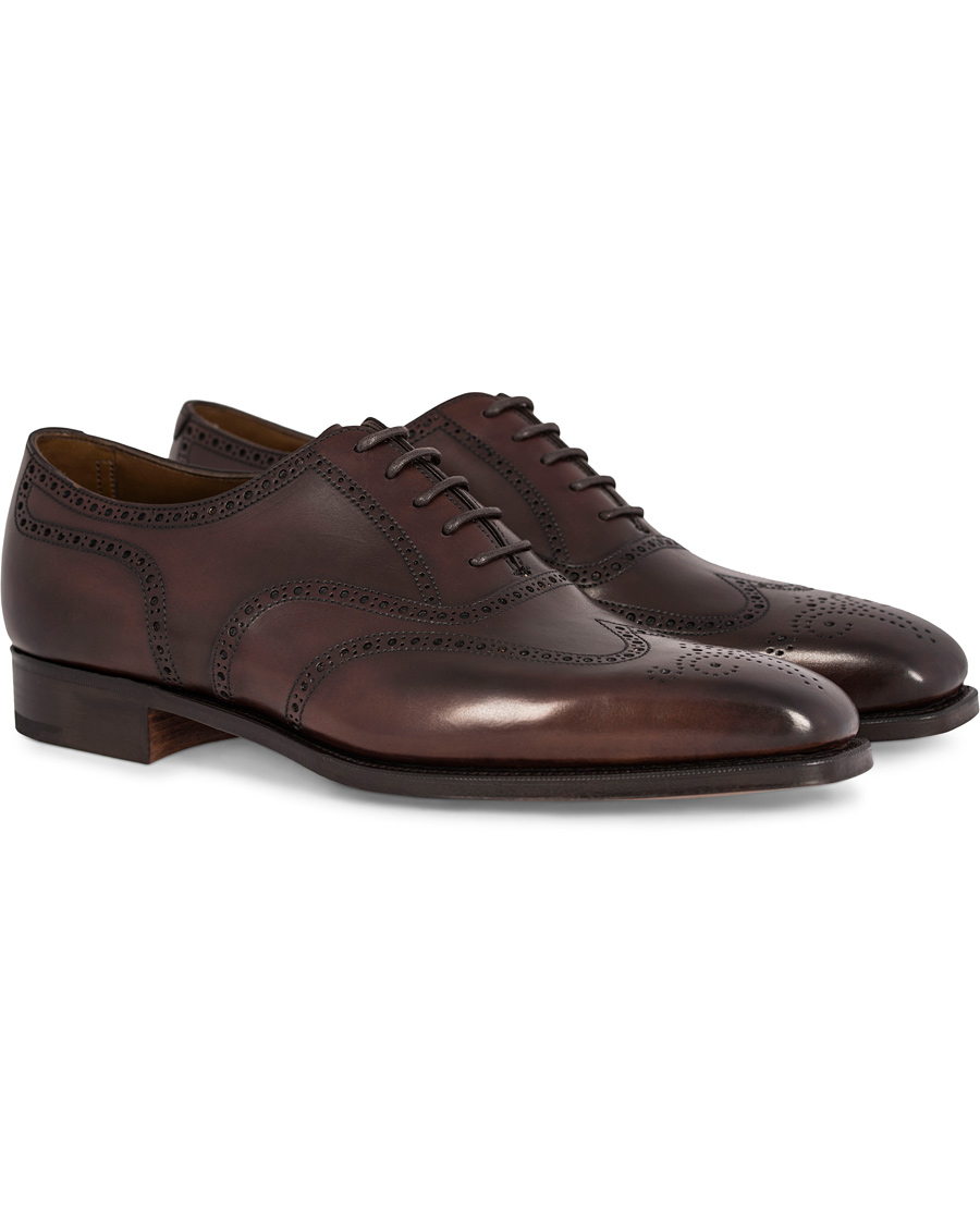 Herre | Edward Green Inverness Brogue Dark Oak Calf | Edward Green | Inverness Brogue Dark Oak Calf