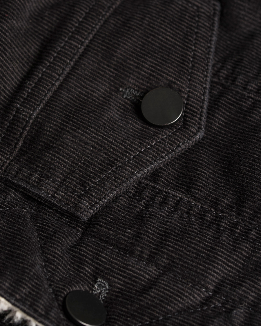 Herre | Jakker | Filippa K | Cord Trucker Jacket Black