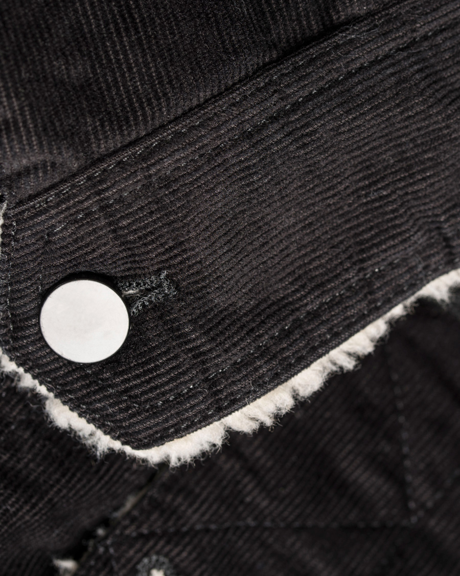 Herre | Jakker | Filippa K | Cord Trucker Jacket Black