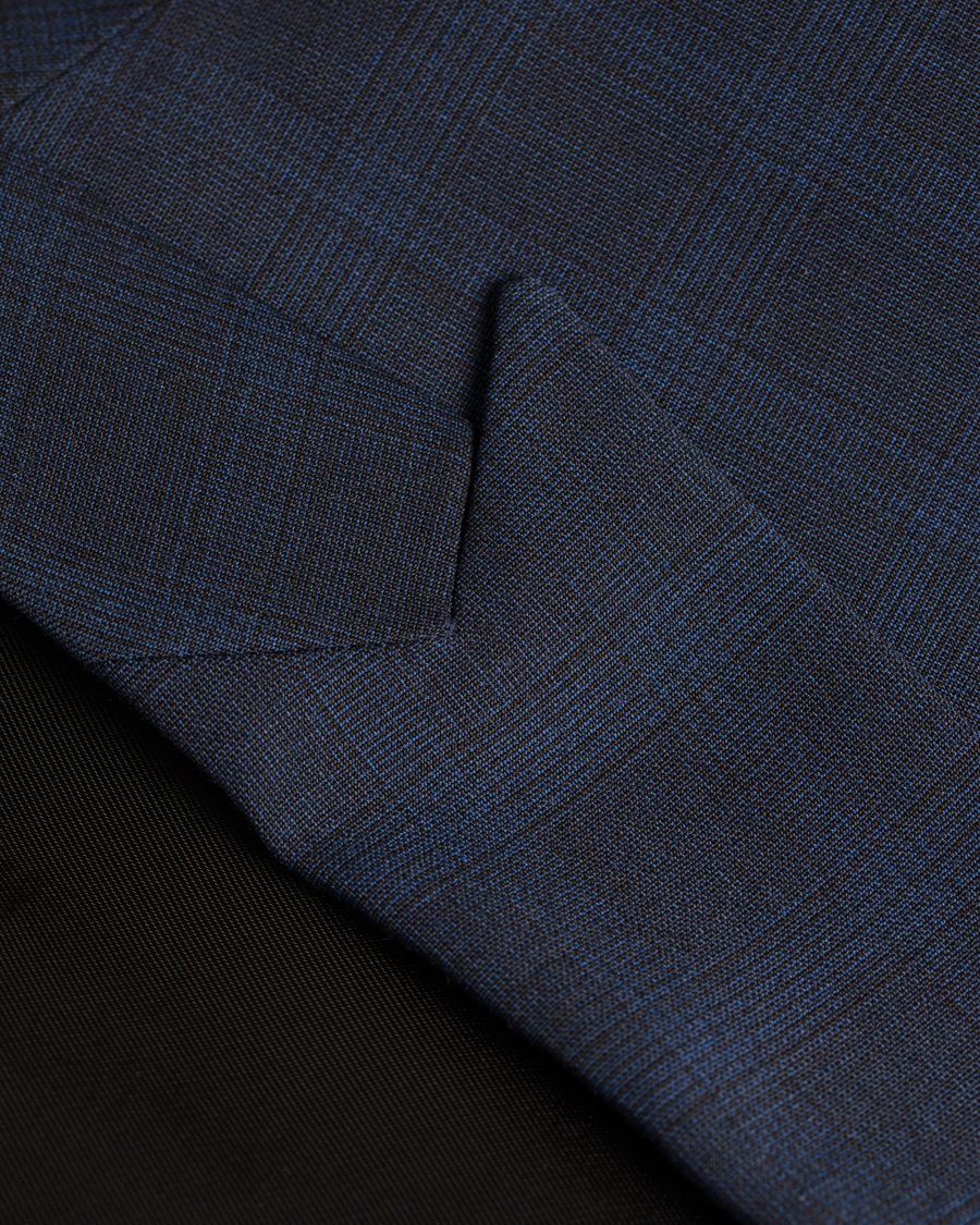 Herre | Dressjakker | Filippa K | Rick Suit Jacket Tonal Check Royal Blue 50
