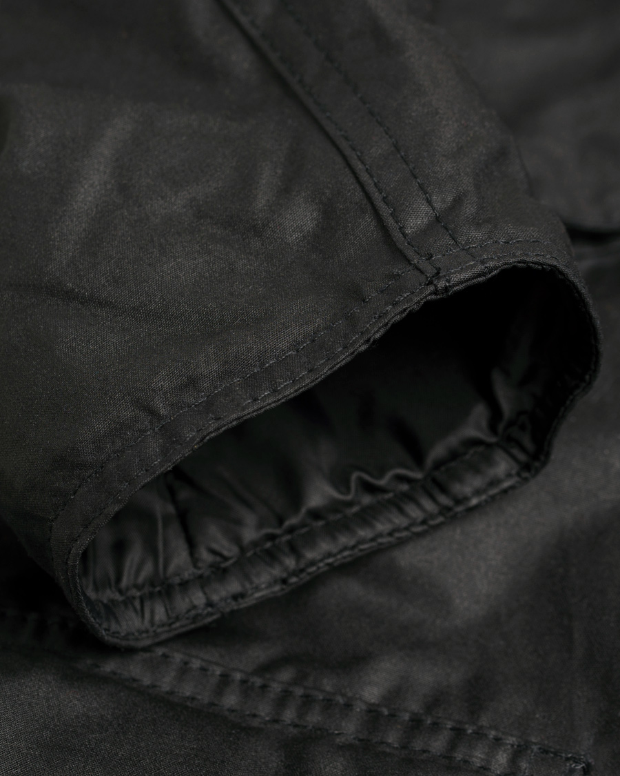 Herre | Jakker | Barbour International | Gauge Wax Jacket Black
