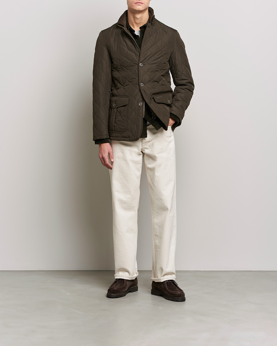 Herre | Jakker | Barbour Lifestyle | Quilted Lutz Jacket Olive