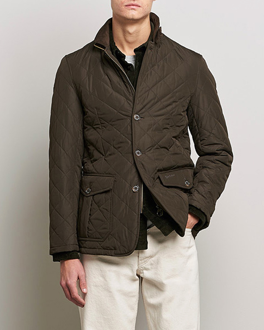 Herre | Jakker | Barbour Lifestyle | Quilted Lutz Jacket Olive