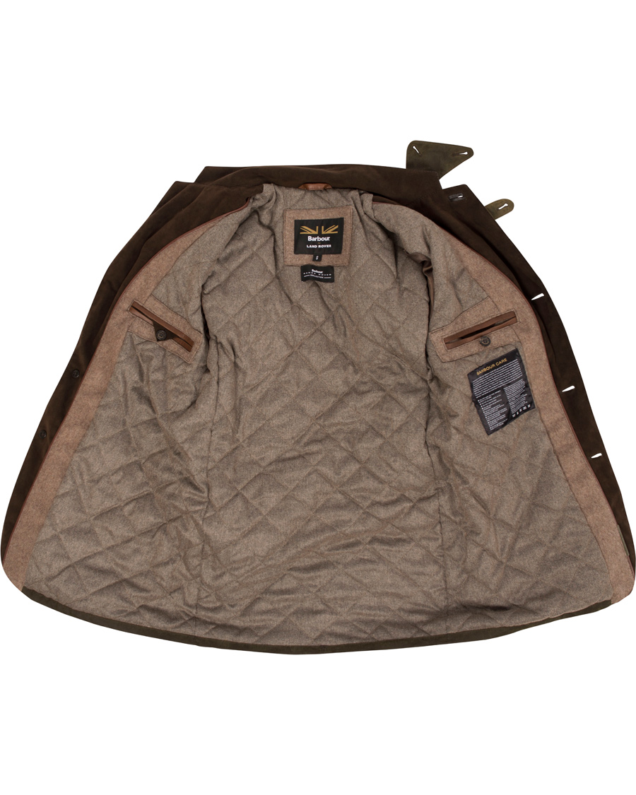 Herre | Jakker | Barbour for Land Rover | Boneyard Wax Jacket Olive