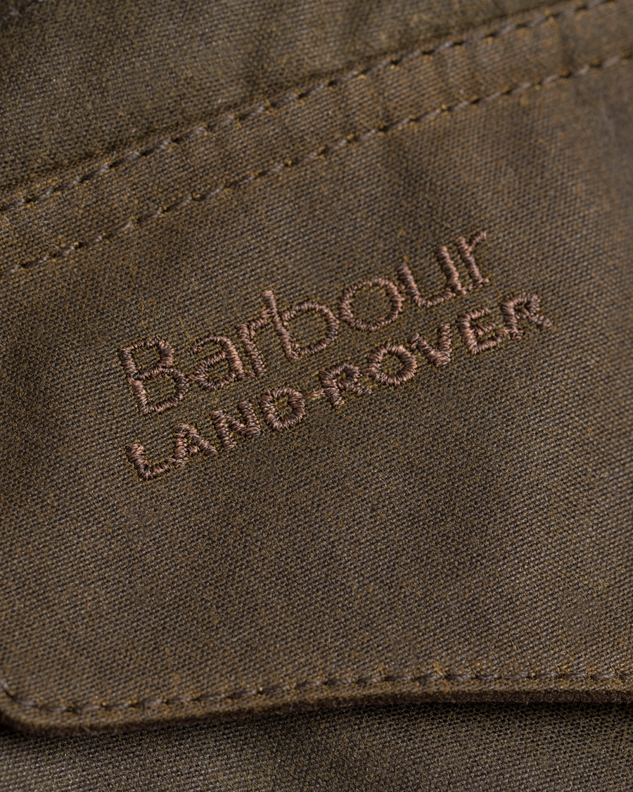 Herre | Jakker | Barbour for Land Rover | Traveller Wax Jacket Olive