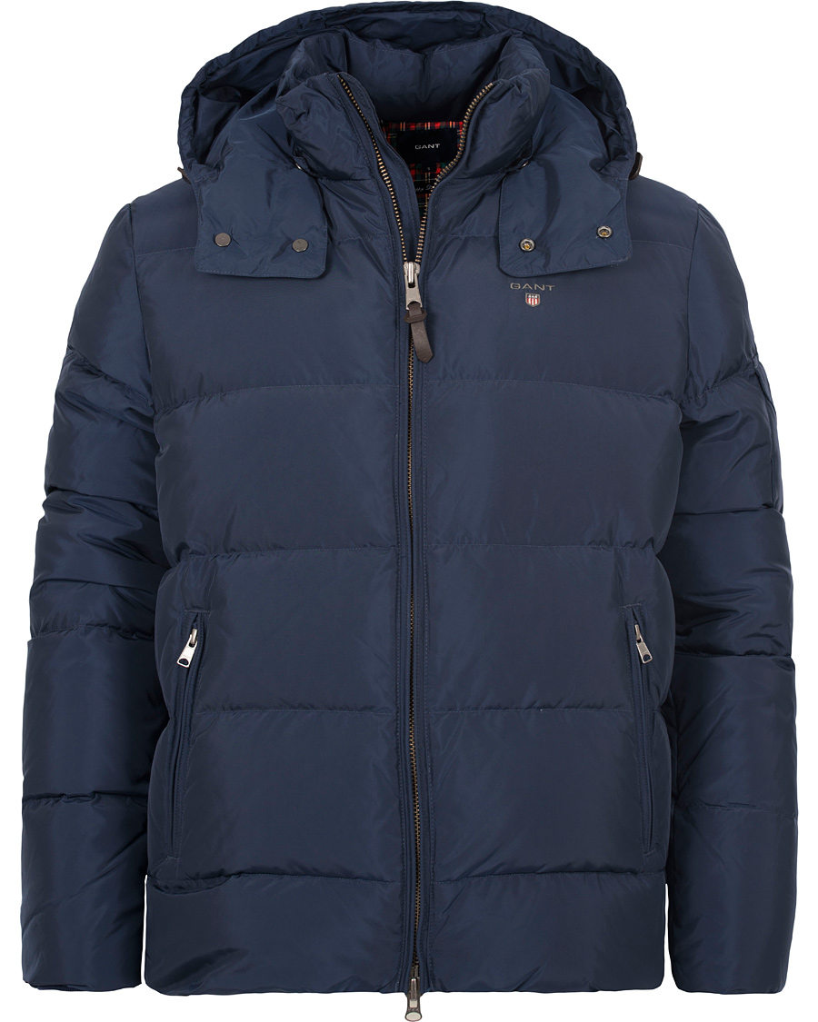 Herre | Jakker | GANT | Preppy Down Jacket Thunder Blue L