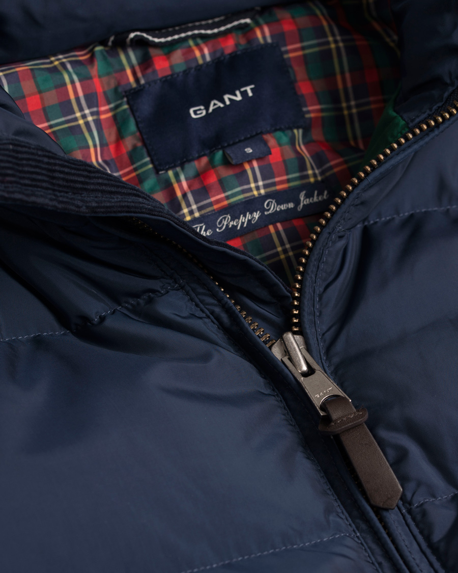 Herre | Jakker | GANT | Preppy Down Jacket Thunder Blue L