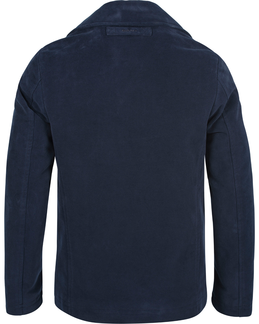 Herre | Jakker | GANT | The Moleskin Peacoat Navy