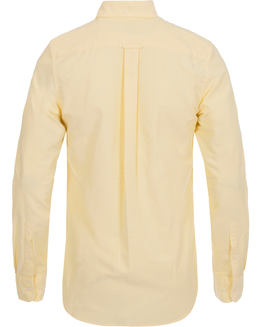 Herre | Skjorter | GANT Diamond G | The Perfect Oxford Fitted Body Shirt Soft Yellow