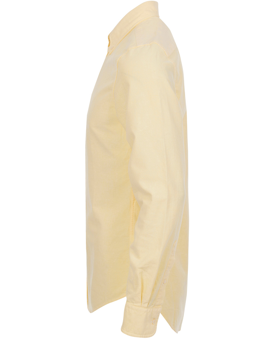 Herre | Skjorter | GANT Diamond G | The Perfect Oxford Fitted Body Shirt Soft Yellow