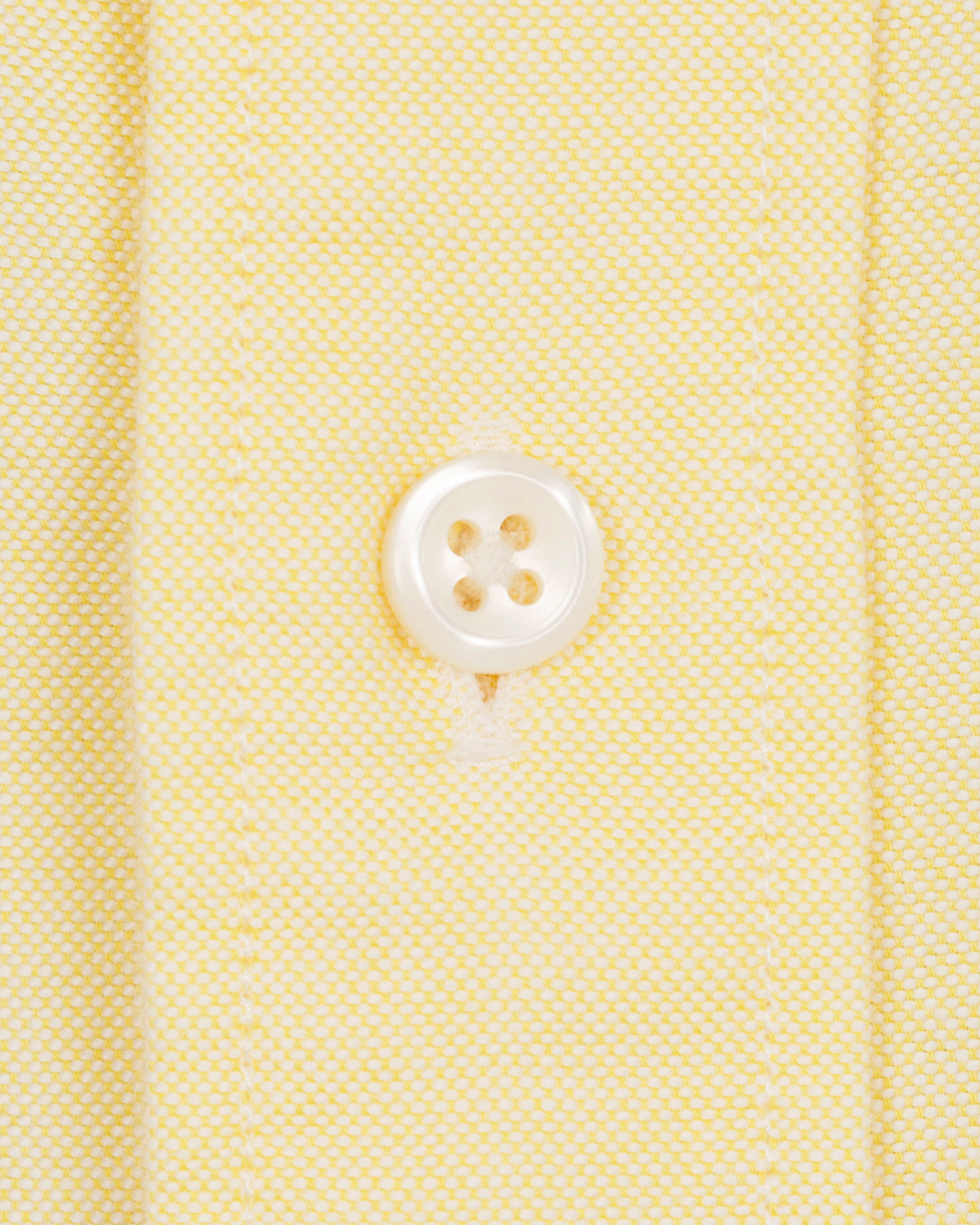 Herre | Skjorter | GANT Diamond G | The Perfect Oxford Fitted Body Shirt Soft Yellow