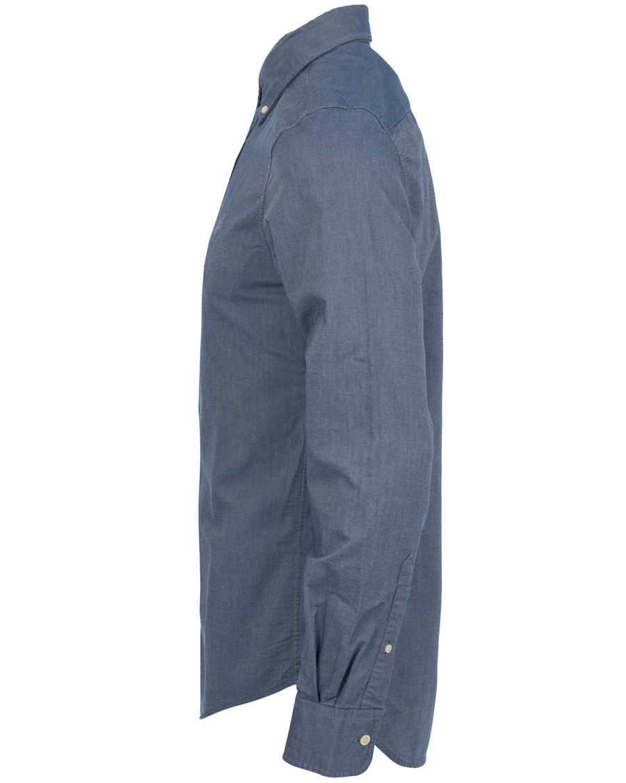 Herre | Skjorter | GANT Diamond G | The Perfect Oxford Fitted Body Shirt Navy