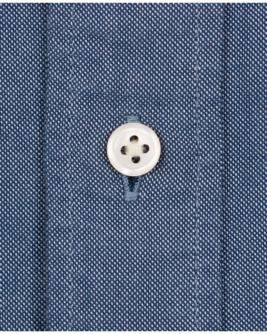 Herre | Skjorter | GANT Diamond G | The Perfect Oxford Fitted Body Shirt Navy