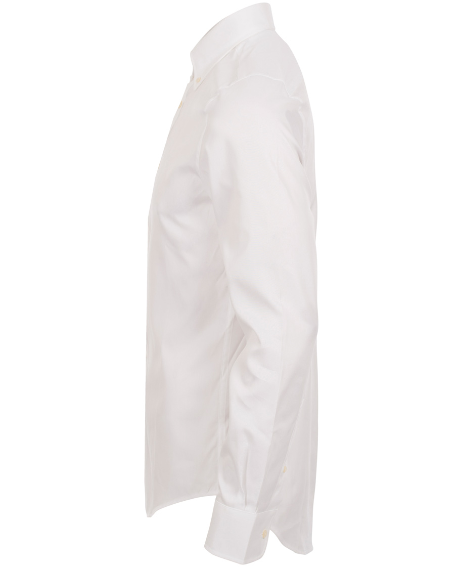Herre | Skjorter | GANT Diamond G | The Pinpoint Oxford Fitted Body Shirt White