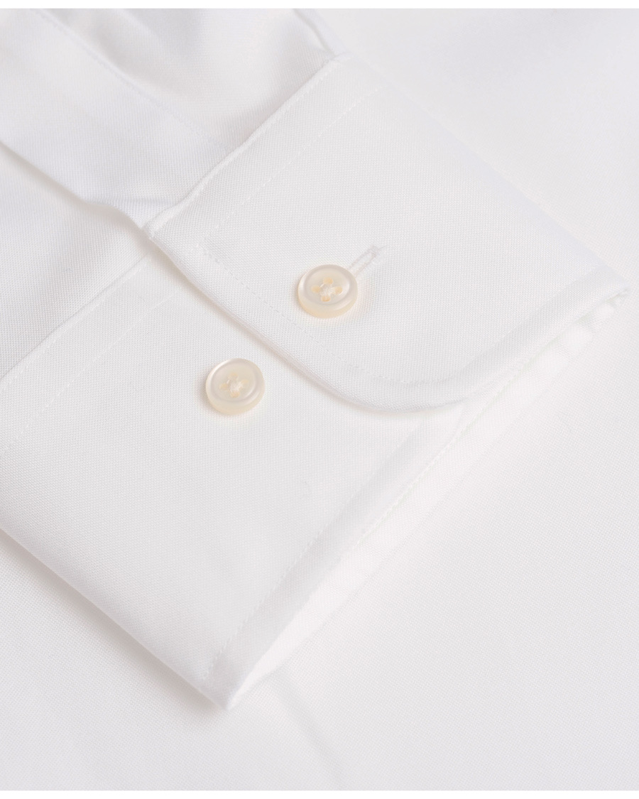 Herre | Skjorter | GANT Diamond G | The Pinpoint Oxford Fitted Body Shirt White