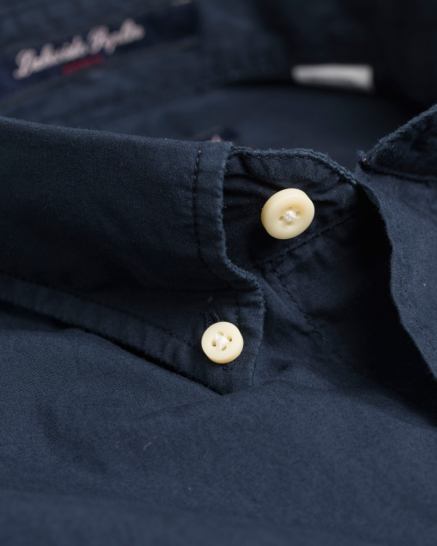 Herre | Skjorter | GANT | Lakeside Poplin Fitted Body Shirt Thunder Blue