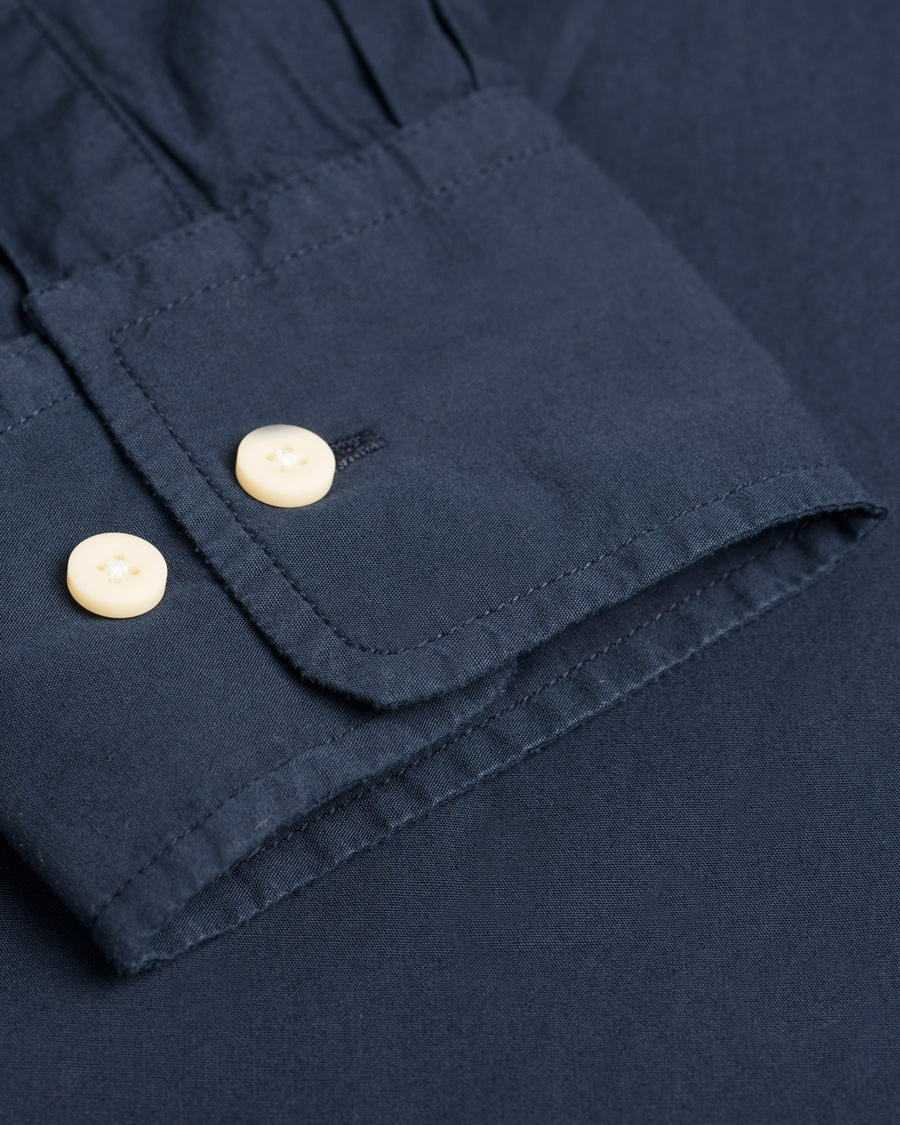 Herre | Skjorter | GANT | Lakeside Poplin Fitted Body Shirt Thunder Blue